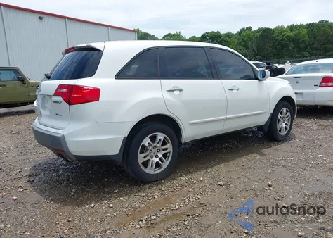 2008 Acura Mdx Technology Package z USA, uszkodzony, nr VIN 2HNYD28488H552390